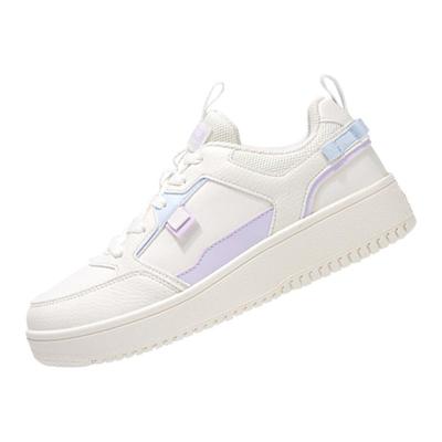 安踏板鞋女减震小白鞋休闲运动鞋