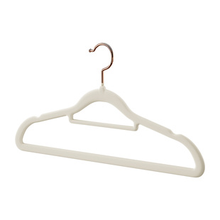 植绒衣架防滑无痕不鼓包衣服撑2025新款家用挂衣加粗加大衣服挂架