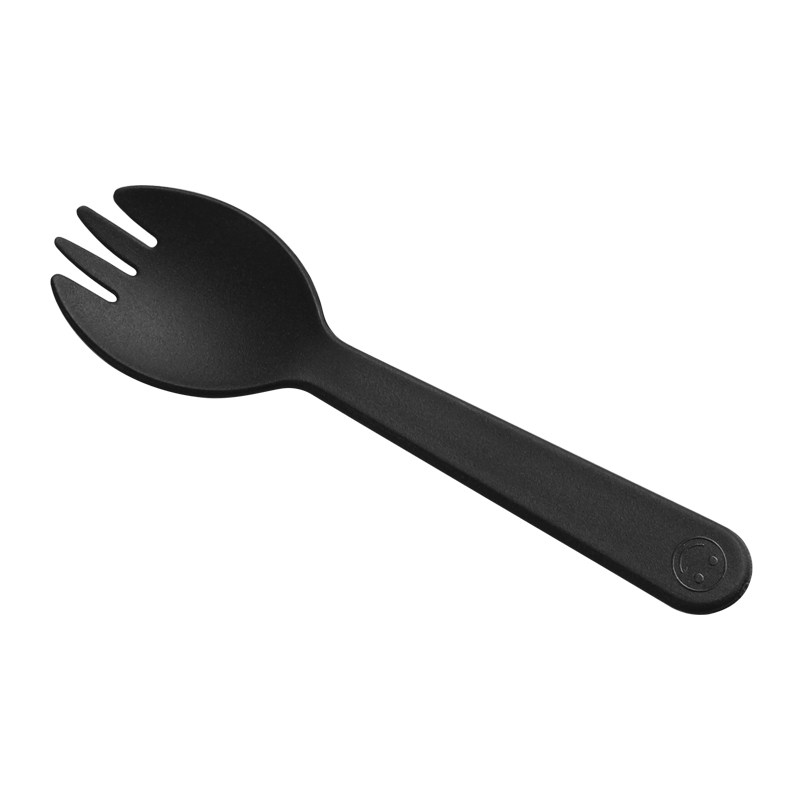 一次性磨砂叉勺儿童蛋糕甜品勺子
