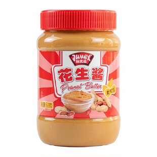 极美滋颗粒花生酱三明治面包原味幼滑纯拌面上海冷面甜