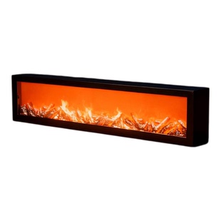 仿真火焰灯壁炉加湿器氛围灯卧室假火炉小夜灯装饰摆件新年礼物灯