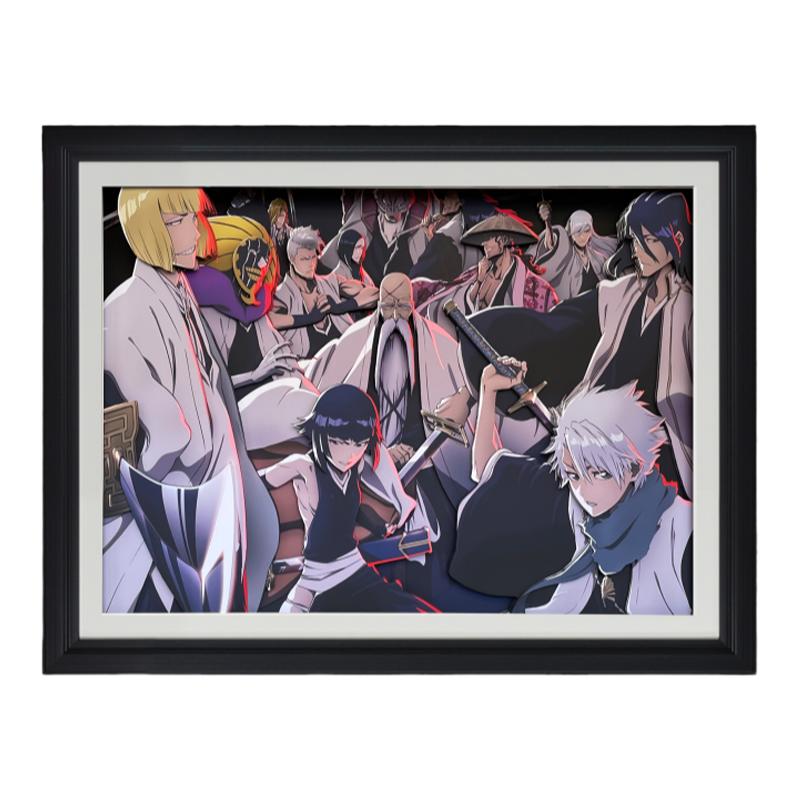 死神护庭十三队立体画挂画装饰画