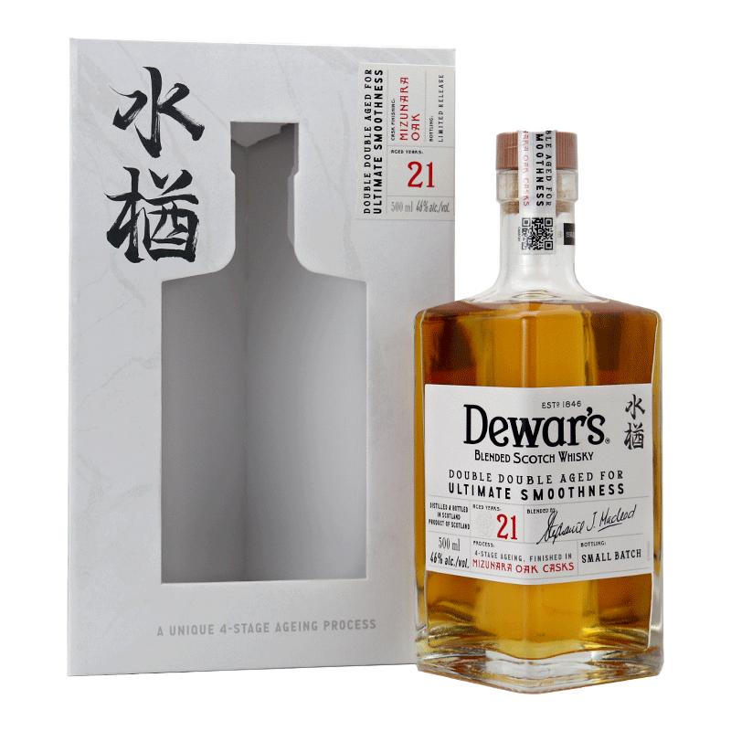 帝王21年 水楢桶小批量二次方系列调配苏格兰威士忌英国进口洋酒