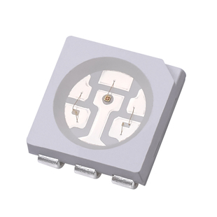 SMD超高亮5050RGB6脚红绿蓝三色七彩全彩贴片LED灯珠发光二极管