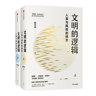 包邮 文明的逻辑 人类与风险的博弈 陈志武著 ChatGPT AIGC  钱颖一 周黎安 张军 联袂推荐 经济 历史发展 风险博弈 中信出版社图