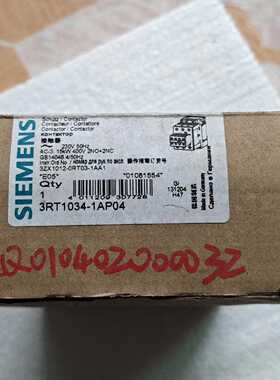 询价-3RT10341AP04交流接触器