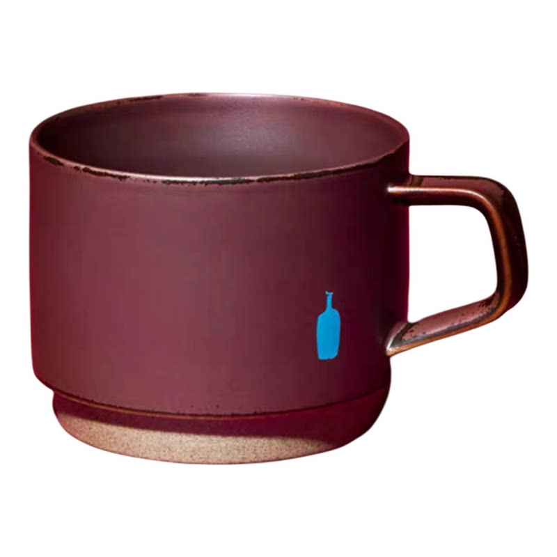 现货‖限定韩国BlueBottle蓝瓶咖啡不锈钢马克杯家用杯陶瓷咖啡杯