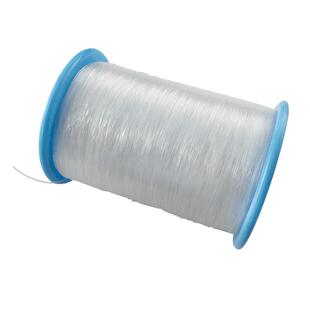 大卷无弹力鱼线缠绕戒指线透明鱼丝线DIY手工编织纸巾盒串珠绳子