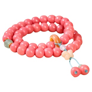 敦煌研究院 敦煌菩提双圈手串 文玩盘玩菩提手串手链女款生日礼物