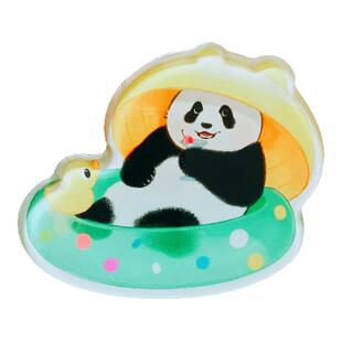 熊猫渝爱文创周边卡通滴胶冰箱贴重庆动物园纪念品小礼物送老外