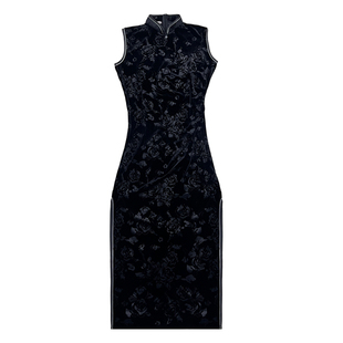 2025新款新中式改良褶皱款式旗袍年轻款少女绝美连衣裙日常可穿