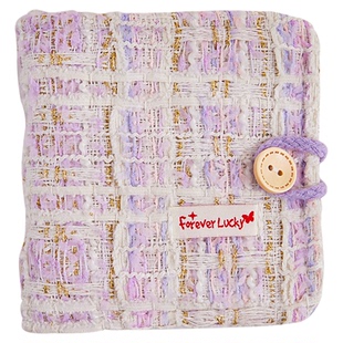 小香风一宫格卡册迷你高颜值ins风追星小马宝莉小卡收纳册拍立得相册内活页哪咤吒2卡片包牌专用相册夹本子