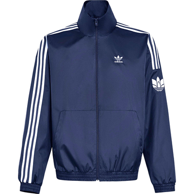 Adidas/阿迪达斯正品Adicolor男女运动日常休闲立领夹克KV8856