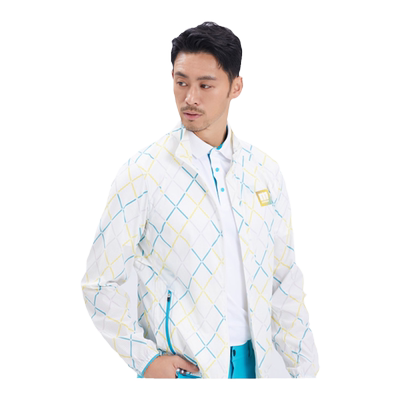 万星威休闲舒适透气弹力夹克衫