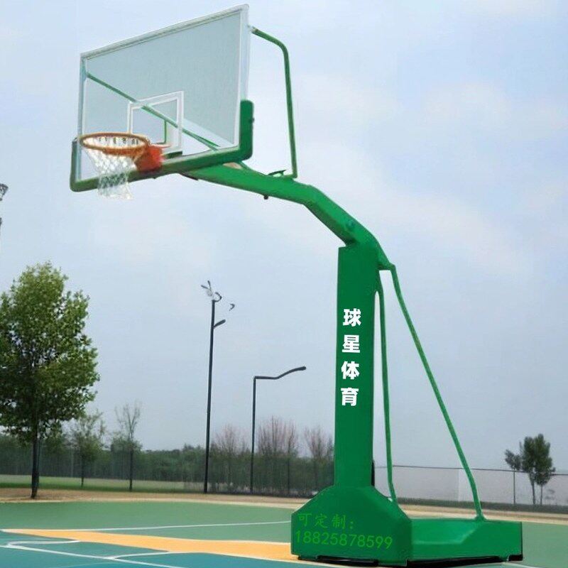 石湾篮球架户外固定式移动式福田深圳龙门永汉球星标准型篮球架