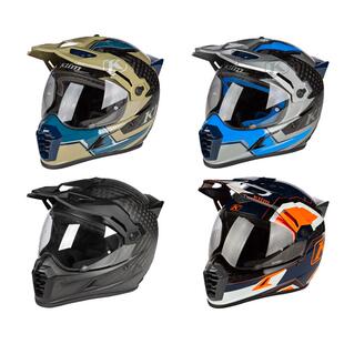 【自营】KLIM摩托车头盔碳纤维越野拉力盔ADV宝马KTM变色镜片