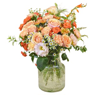 每周一花香沁满园包月花束组合基地现采室内插花昆明直发混搭鲜花