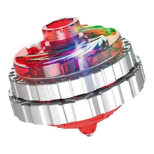 超变合体战陀魔幻儿童爆甲旋转陀螺灯光升级版合金环战螺男孩玩具