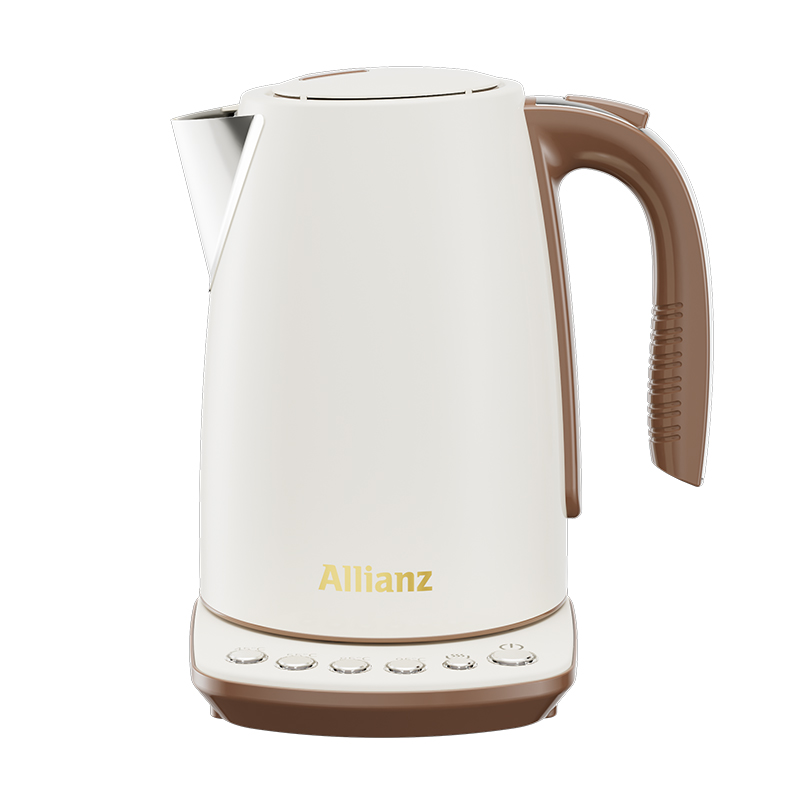 安联电热水壶复古家用304不锈钢自动恒温保温一体烧水壶电水壶