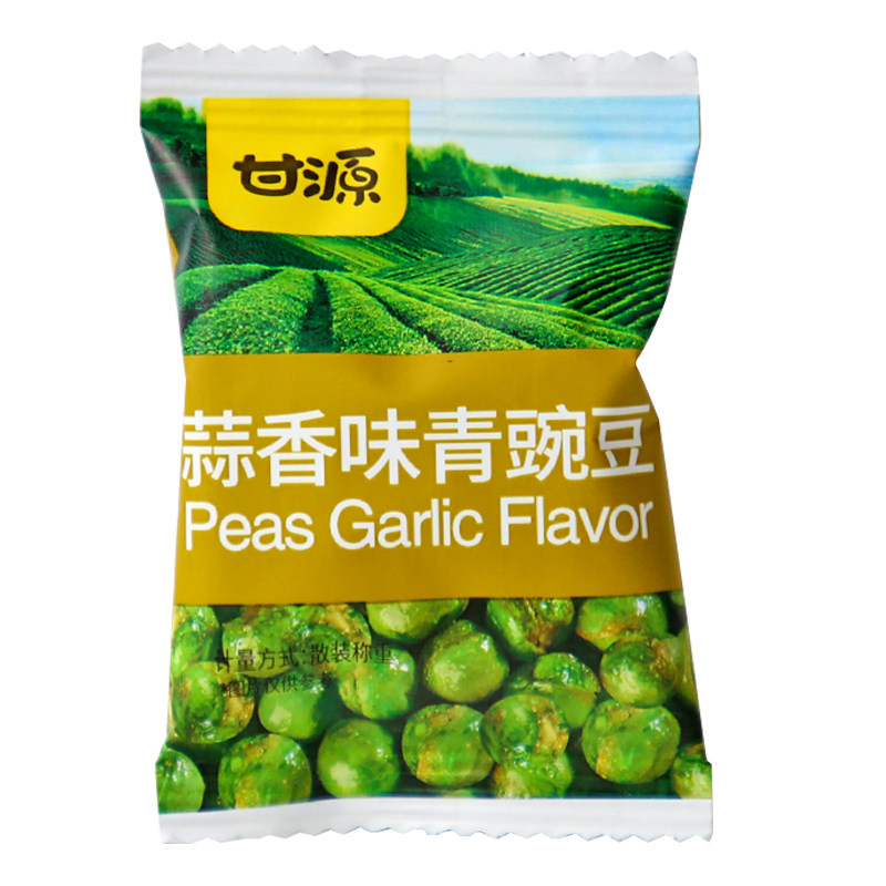 甘源蒜香味青豌豆休闲零食小吃