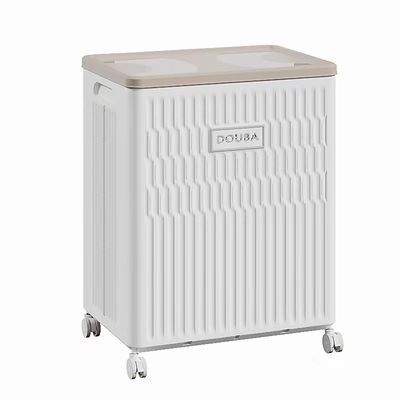 衣服收纳箱家用大容量可折叠带轮子储物柜家用大容量翻盖式整理盒