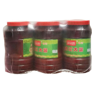 包邮 福全居大酱 通辽大酱 东北大酱农家大酱 黄豆酱 1件6桶