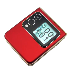 双屏折叠翻盖老人机时尚新款超长待机大屏大声老年手机全网通4G5G