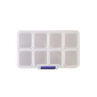 【DSz】工具塑料透明收纳盒元件盒手工饰品diy配件收纳盒分隔