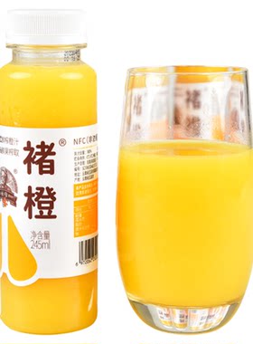 诸橙NFC鲜榨橙子245ml*6瓶