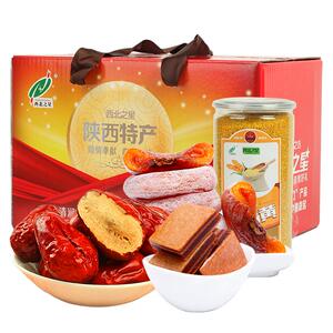 特产大礼包4种狗头枣黄小米年货