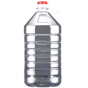 5L5.5L透明PET食用塑料花生油桶油壶油瓶酒桶