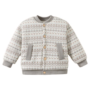 宝宝手工纯棉花棉衣服冬季中小婴幼儿童加厚夹棉袄内胆外穿套男女