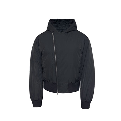 JCAESAR DOWN JACKET斜门襟羽绒服 90白鸭绒 防钻绒胆布 短宽合体