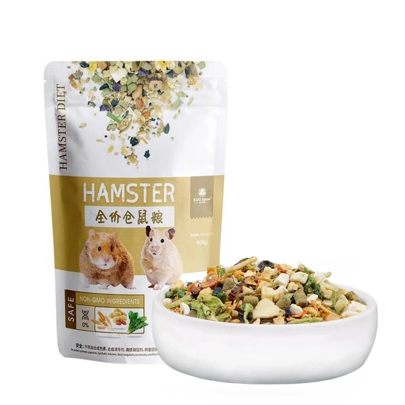 新派宠物果蔬冻干仓鼠粮营养食品