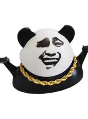 金链子摇头摆件摩托车后尾箱公仔