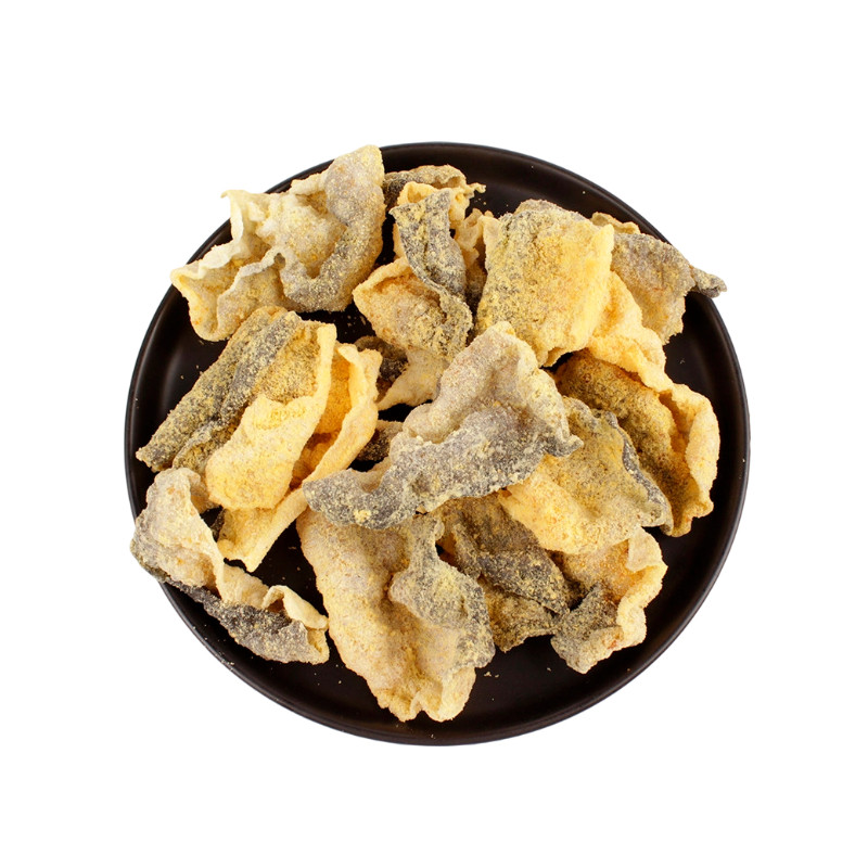 蛋黄鱼皮脆香酥脆鱼皮休闲小零食