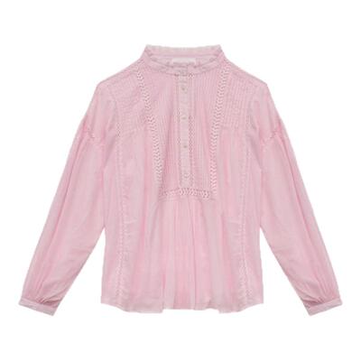 MARANT ETOILE DISIA薄纱蕾丝衬衫女