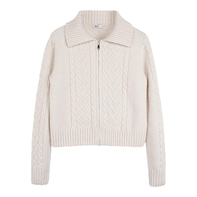A21女装毛织外套2025新品
