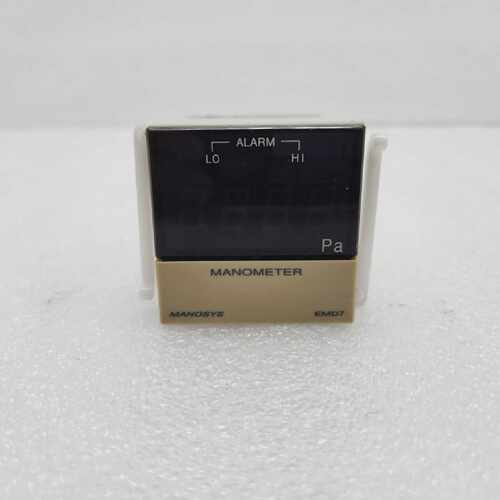 Yamamoto Digital Differential Pressure Gauge(500Pa), EMD7 D3