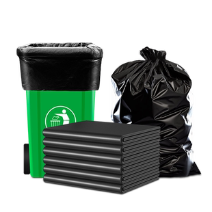 特瑞洁平口物业垃圾袋大号特超厚厨房餐饮户外环卫商用大桶厂家