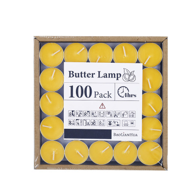 家用无烟无味植物蜡烛温煮茶蜡