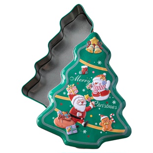 圣诞礼盒子喜糖果物品空外包装生日伴手结婚订高级感专用批发小的