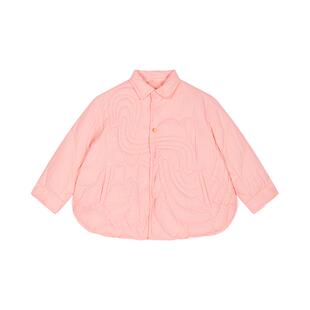 江南布衣童装短款羽绒服彩虹云朵立体绗缝可爱轻盈女童jnbybyjnby