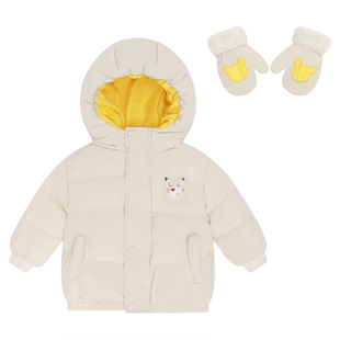 儿童羽绒服冬季宝宝冬款加厚小男孩上衣童装保暖男童外套女童冬装