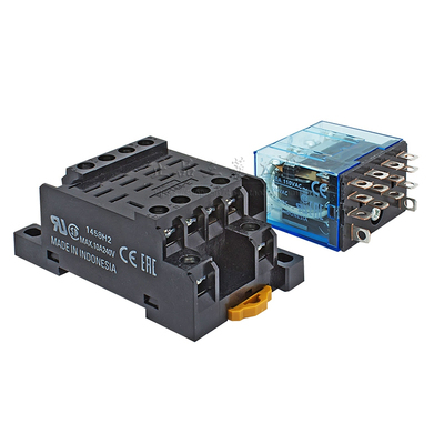 原装欧姆龙LY2N-J LY2N-D2中间继电器LY4N-J DC24 12V AC220 110V