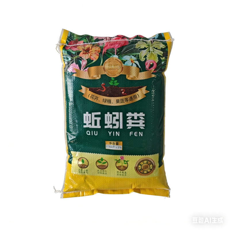 蚯蚓粪过筛有机肥花卉绿植专用