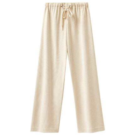 十月结晶孕妇裤冬季小个子垂感阔