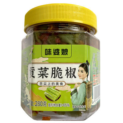 湖南特产榨菜咸菜下饭菜贡菜脆辣