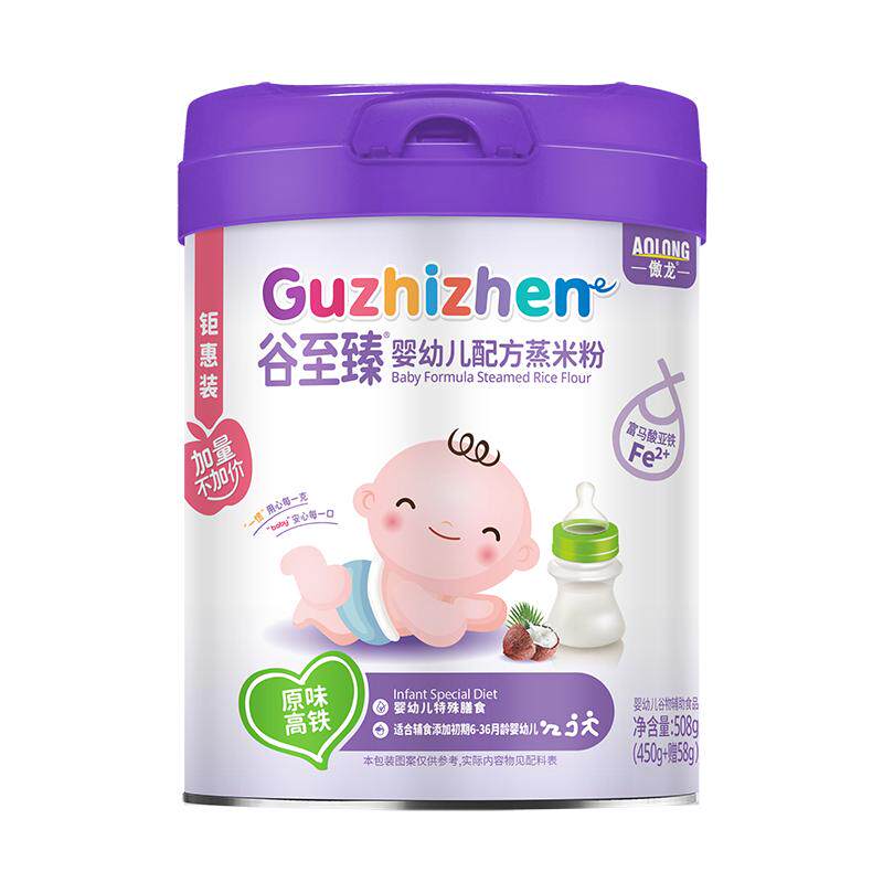 傲龙婴儿高铁米粉508g