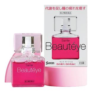 日本参天眼药水beauteye玫瑰fx缓解眼睛视疲劳护眼去红血丝滴眼液